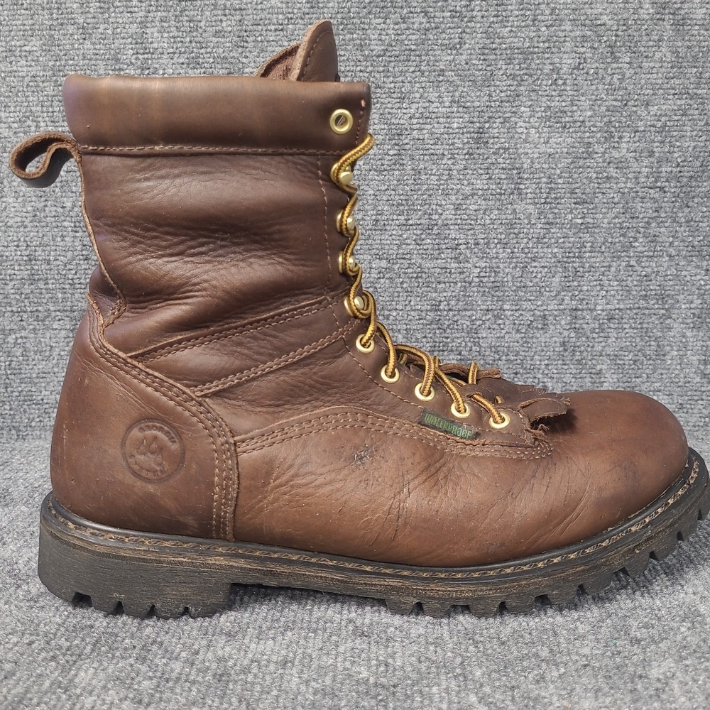 GEORGIA BOOT LACE-TO-TOE WATERPROOF WORK BOOTS G8041 US 13 W - Picture 9 of 15